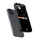 proud dinosaurs dark edition back phone cover | glass case for iphone 15