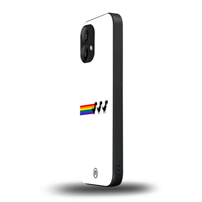 proud dinosaurs back phone cover | glass case for nothing phone 2