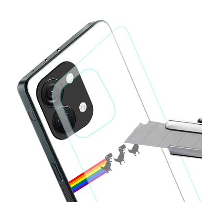 proud dinosaurs back phone cover | glass case for oneplus nord 3
