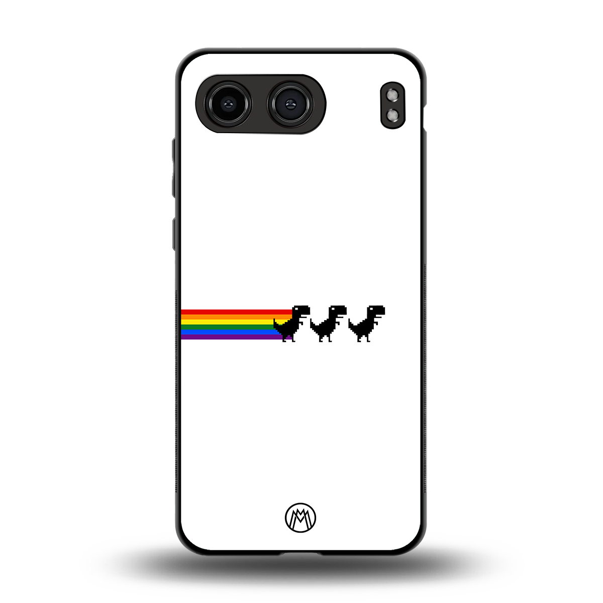 proud dinosaurs back phone cover | glass case for oneplus nord 4