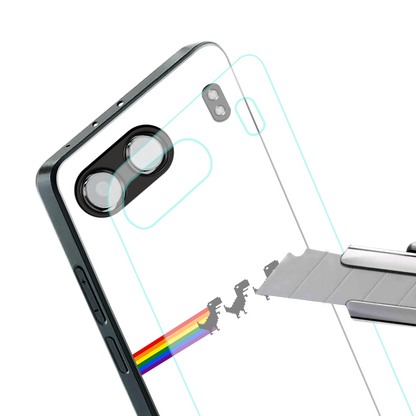 proud dinosaurs back phone cover | glass case for oneplus nord 4