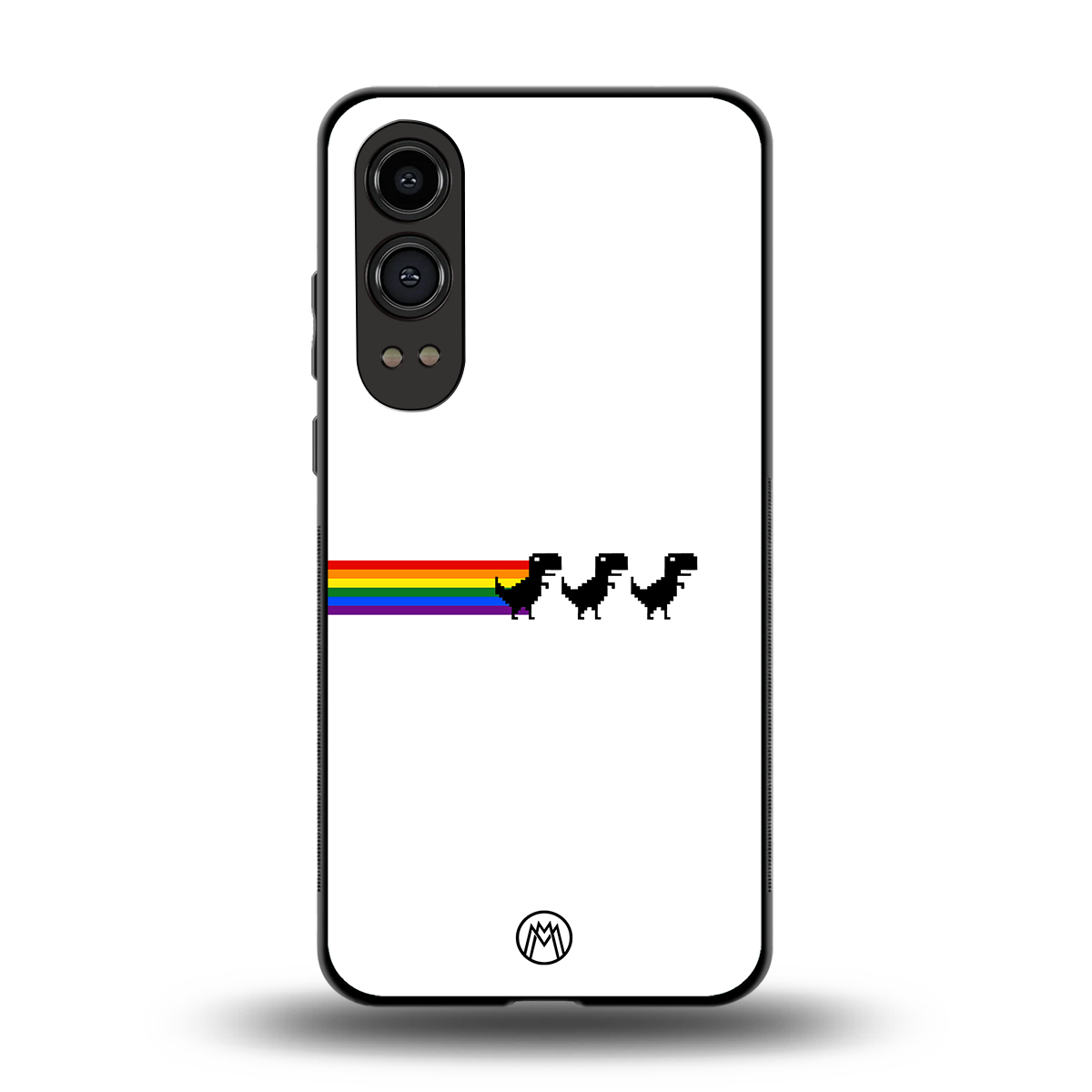 proud dinosaurs back phone cover | glass case for oneplus nord ce 4 lite