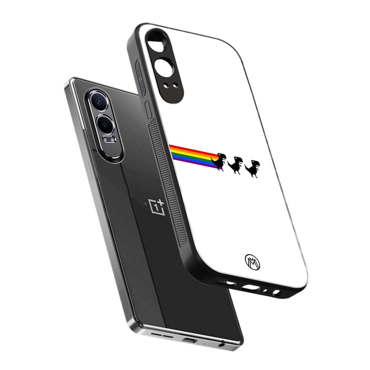proud dinosaurs back phone cover | glass case for oneplus nord ce 4 lite