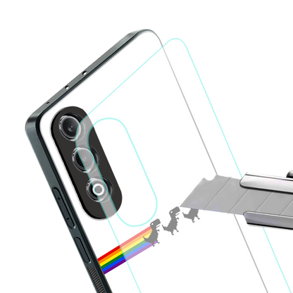 proud dinosaurs back phone cover | glass case for oneplus nord ce 4