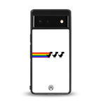proud dinosaurs back phone cover | glass case for google pixel 6