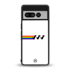 proud dinosaurs back phone cover | glass case for google pixel 7 pro