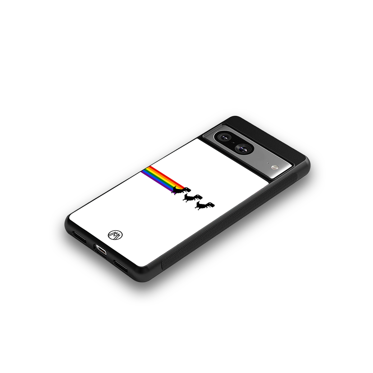 proud dinosaurs back phone cover | glass case for Google Pixel 8