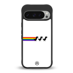 proud dinosaurs back phone cover | glass case for google pixel 9 pro