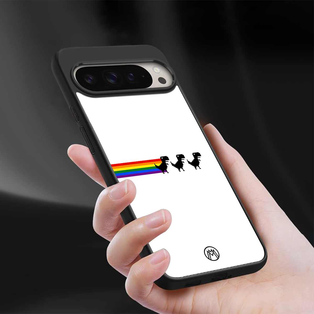 proud dinosaurs back phone cover | glass case for google pixel 9 pro