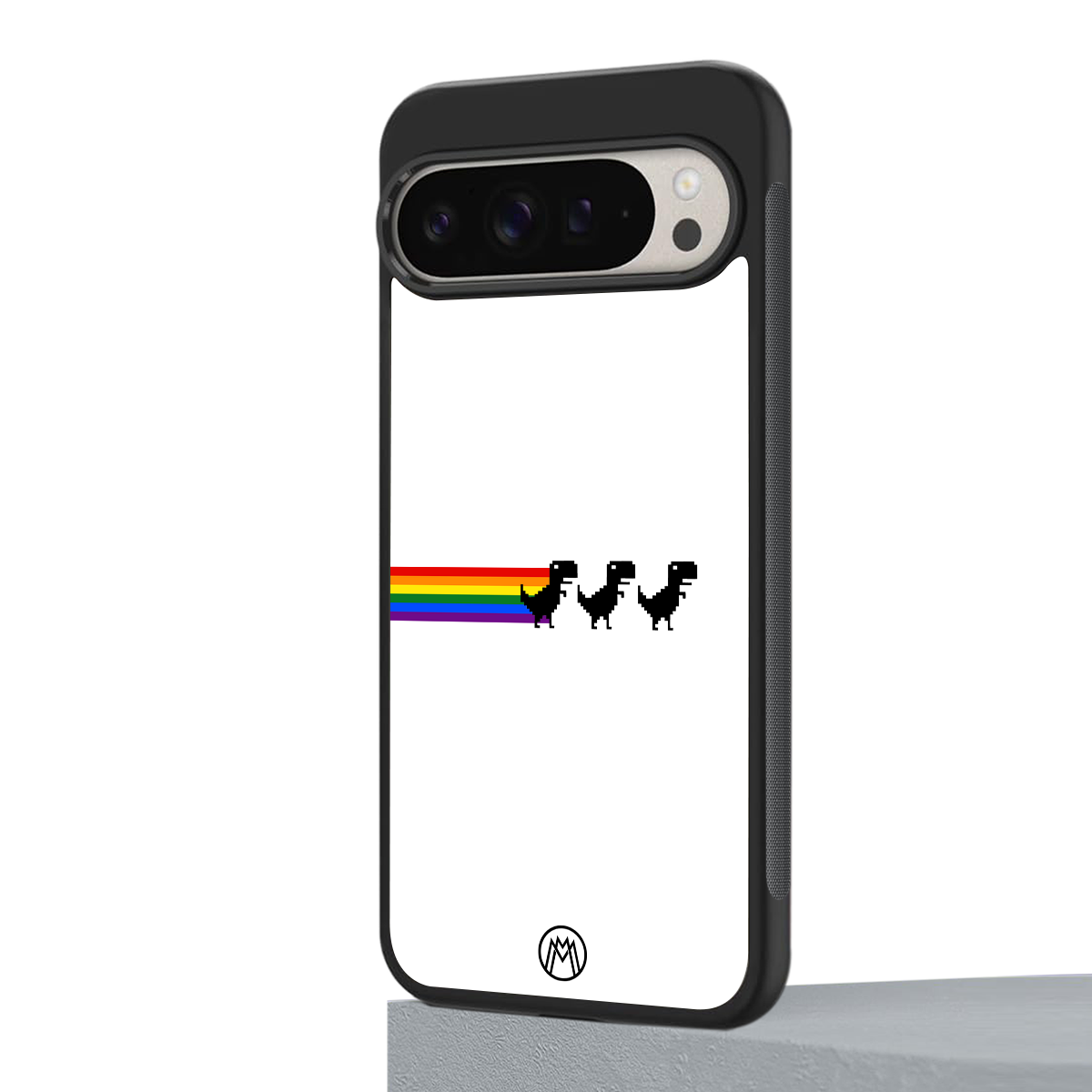 proud dinosaurs back phone cover | glass case for google pixel 9 pro