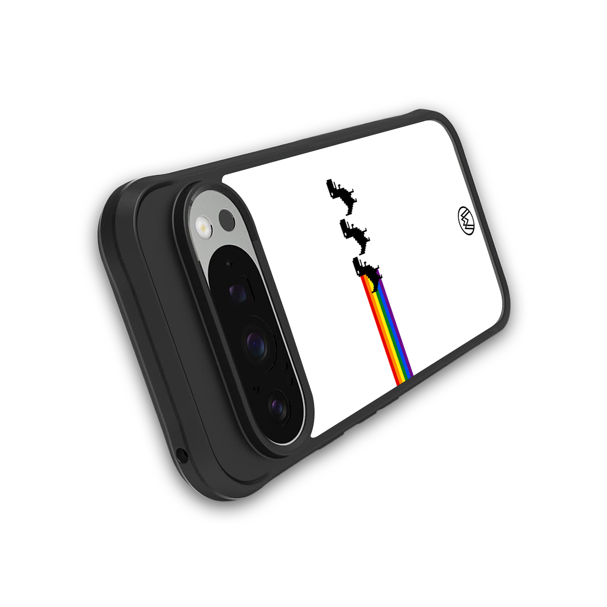 proud dinosaurs back phone cover | glass case for google pixel 9 pro