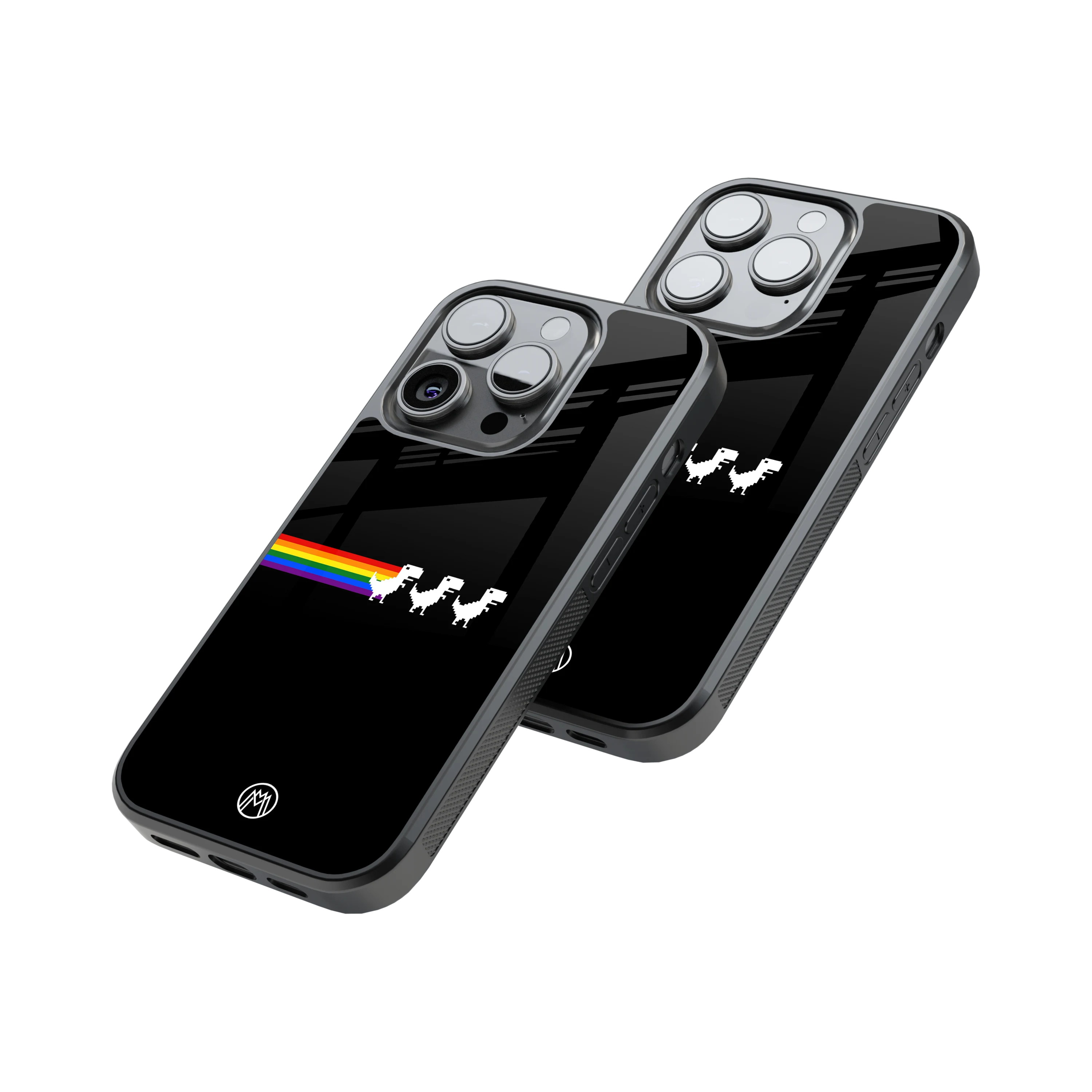 Protective Glass Back Phone Case Compatible with iPhone, Samsung, OnePlus, Pixel & More