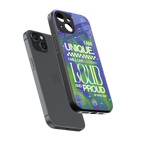 proudly me back phone cover | glass case for iphone 13