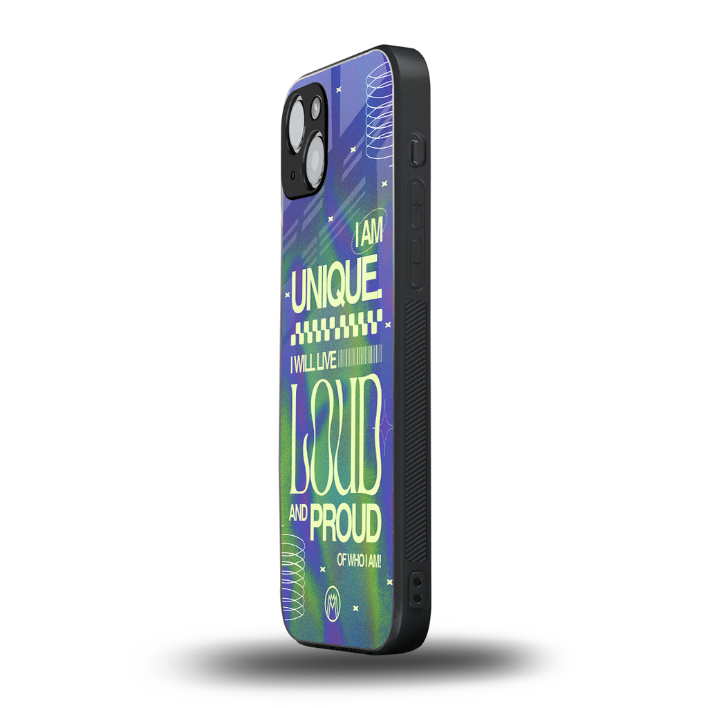 proudly me back phone cover | glass case for iphone 14