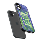 proudly me back phone cover | glass case for iphone 16 plus