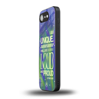 proudly me back phone cover | glass case for iphone 16e