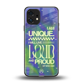 proudly me back phone cover | glass case for nothing phone 1
