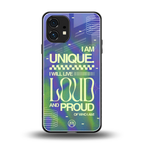 proudly me back phone cover | glass case for nothing phone 1
