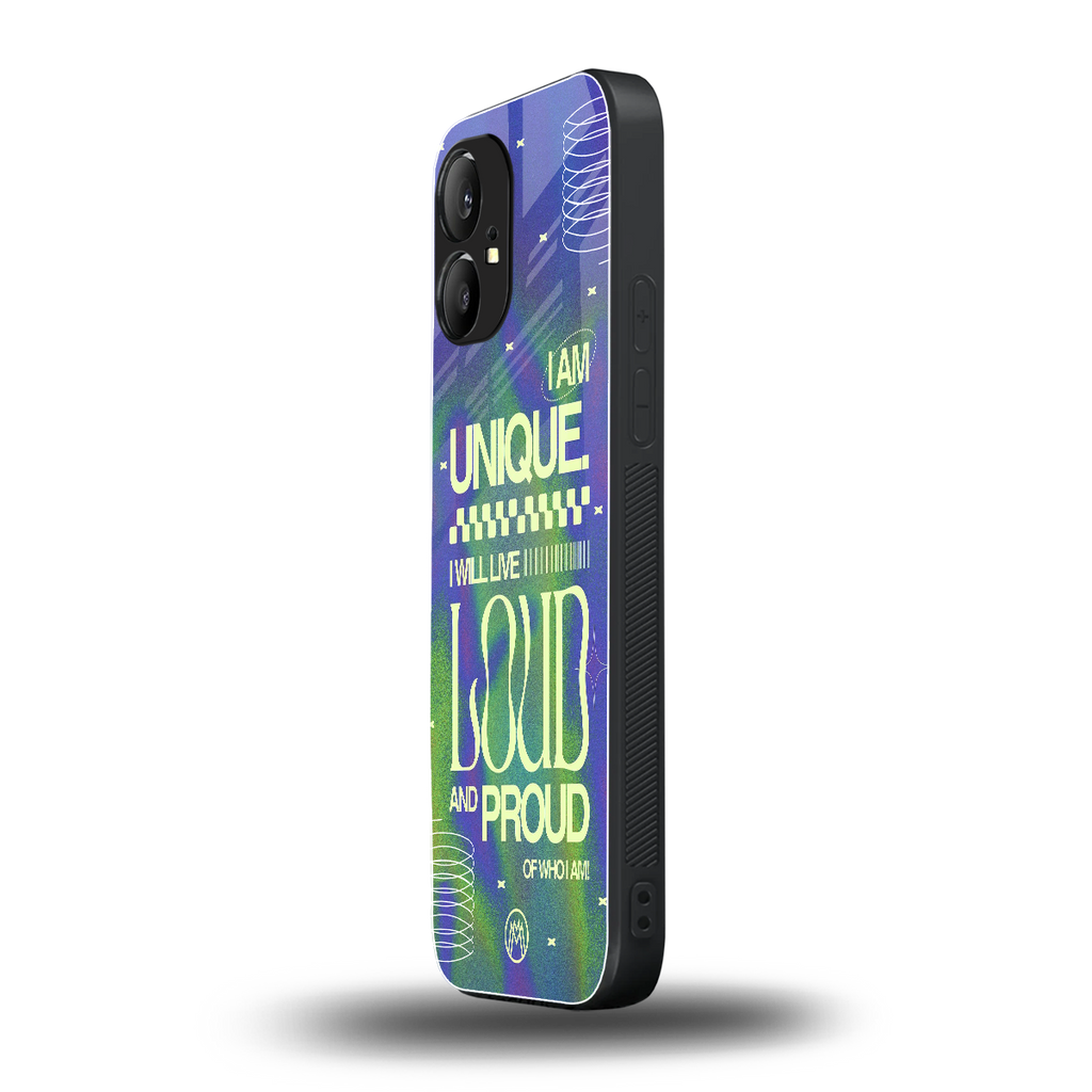 proudly me back phone cover | glass case for nothing phone 1