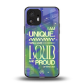 proudly me back phone cover | glass case for nothing phone 2