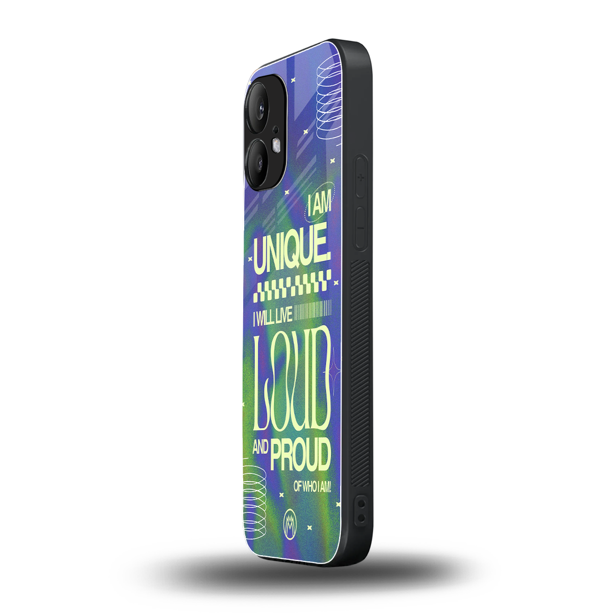 proudly me back phone cover | glass case for nothing phone 2