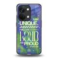 proudly me back phone cover | glass case for oneplus nord 3