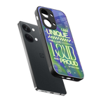 proudly me back phone cover | glass case for oneplus nord 3