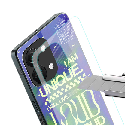 proudly me back phone cover | glass case for oneplus nord 3
