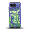 proudly me back phone cover | glass case for oneplus nord 4