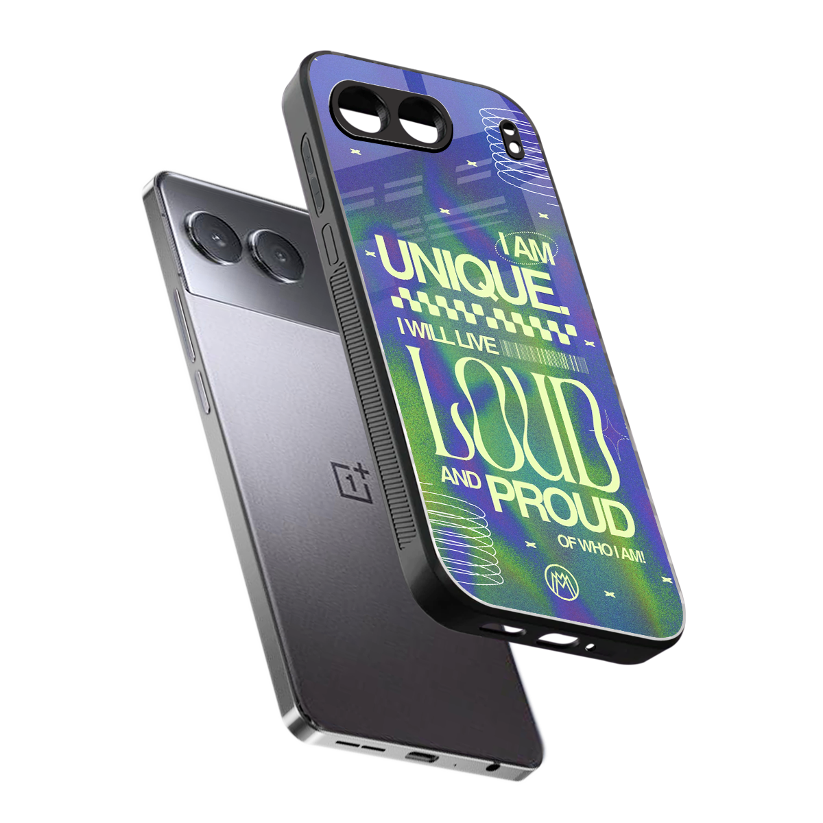 proudly me back phone cover | glass case for oneplus nord 4