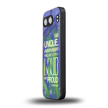 proudly me back phone cover | glass case for oneplus nord 4