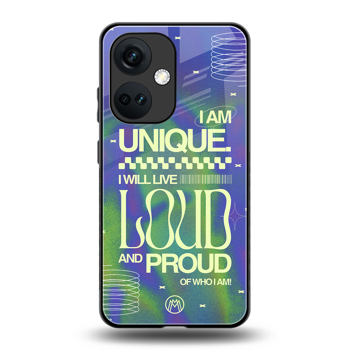 proudly me back phone cover | glass case for oneplus nord ce 3