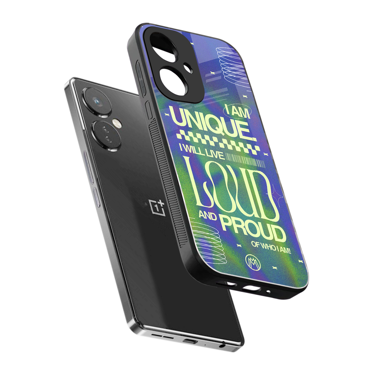 proudly me back phone cover | glass case for oneplus nord ce 3
