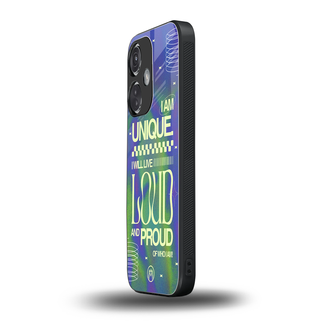 proudly me back phone cover | glass case for oneplus nord ce 3