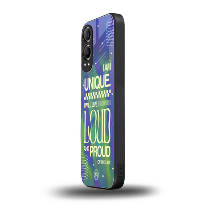 proudly me back phone cover | glass case for oneplus nord ce 4 lite