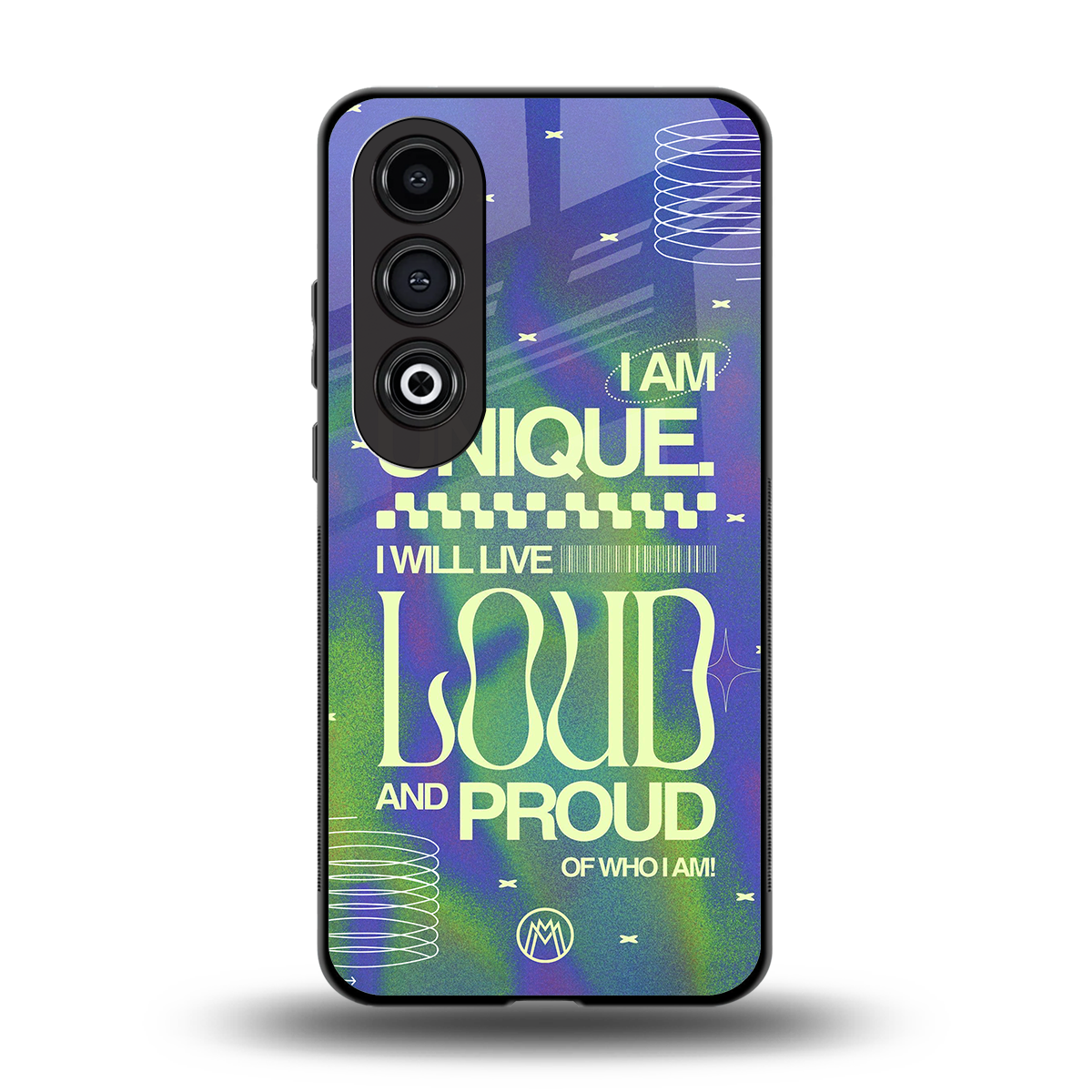 proudly me back phone cover | glass case for oneplus nord ce 4
