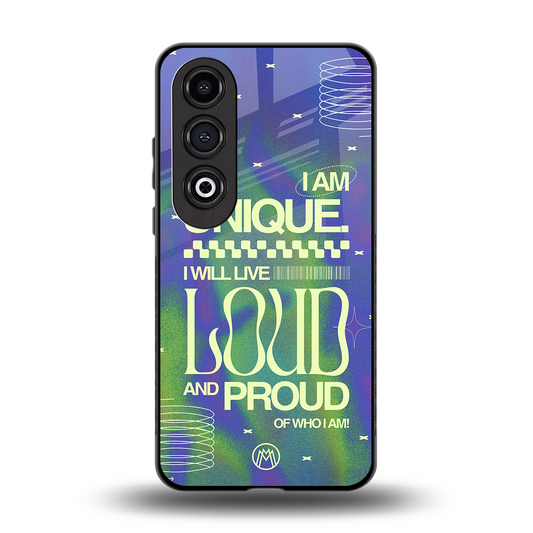 proudly me back phone cover | glass case for oneplus nord ce 4