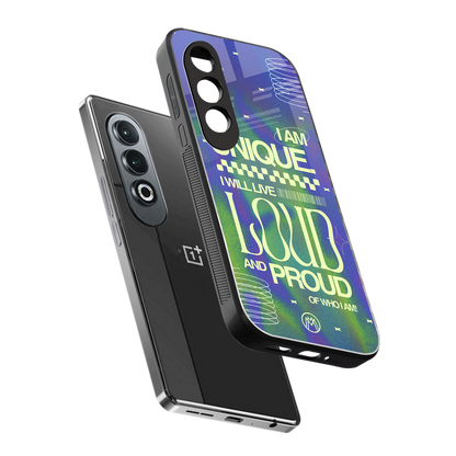 proudly me back phone cover | glass case for oneplus nord ce 4