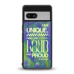 proudly me back phone cover | glass case for Google Pixel 7