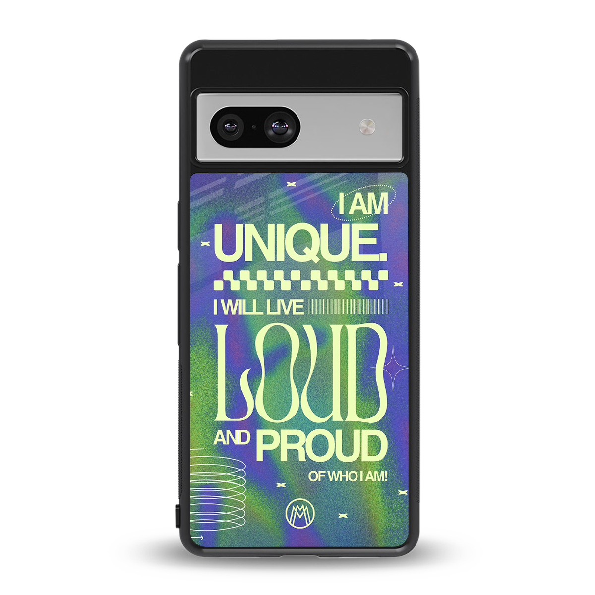 proudly me back phone cover | glass case for Google Pixel 7A
