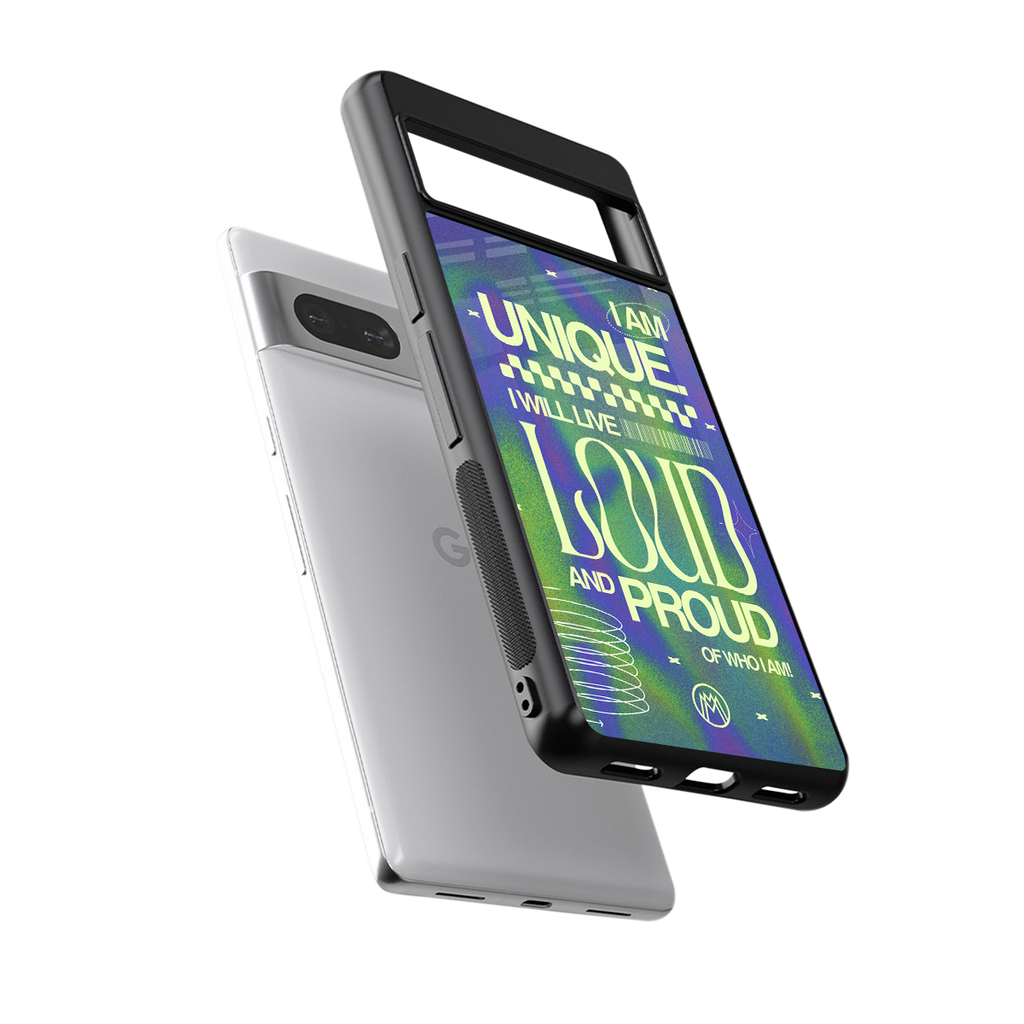 proudly me back phone cover | glass case for Google Pixel 7
