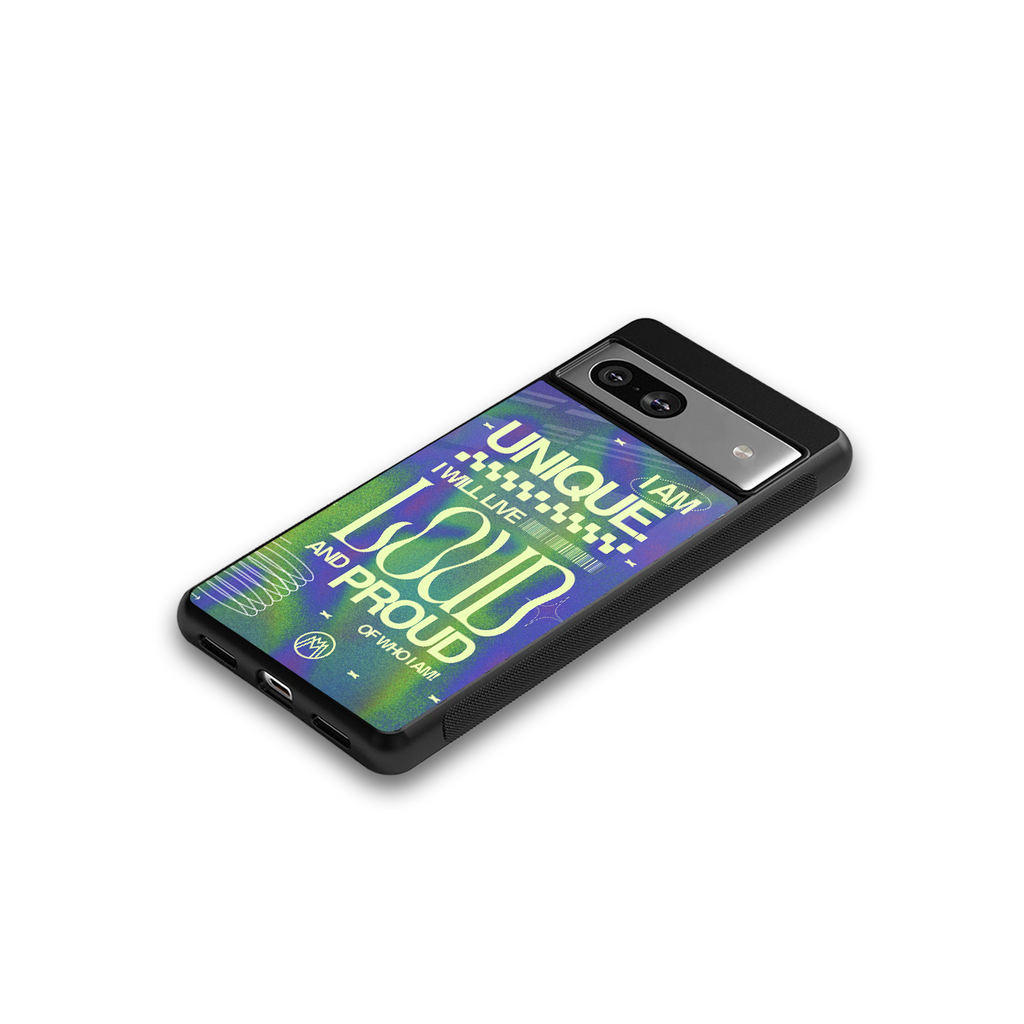 proudly me back phone cover | glass case for Google Pixel 7