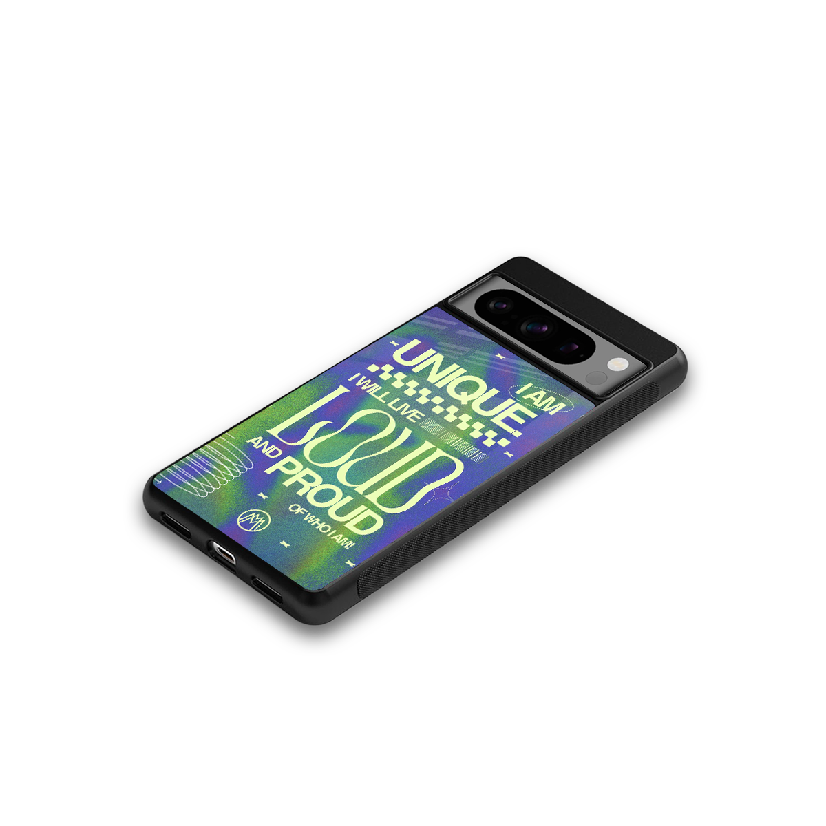 proudly me back phone cover | glass case for google pixel 8 pro