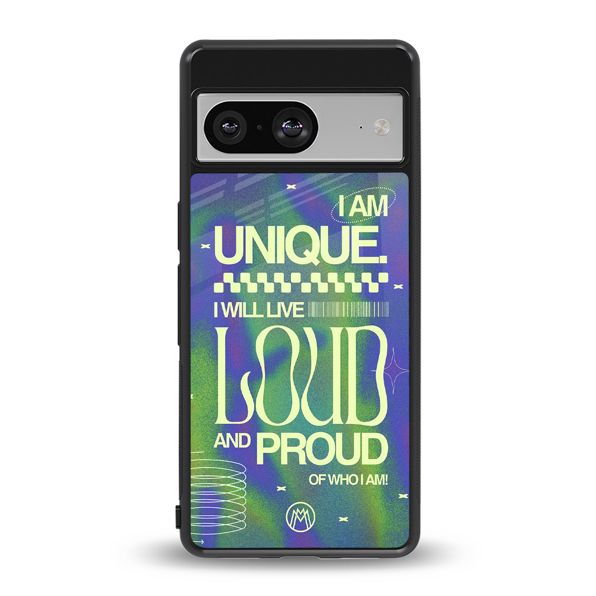 proudly me back phone cover | glass case for Google Pixel 8