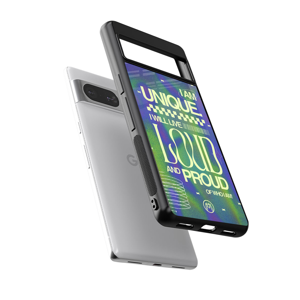proudly me back phone cover | glass case for Google Pixel 8