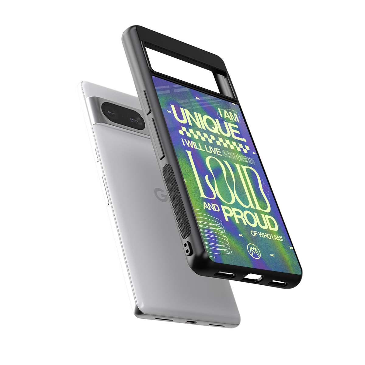 proudly me back phone cover | glass case for Google Pixel 8