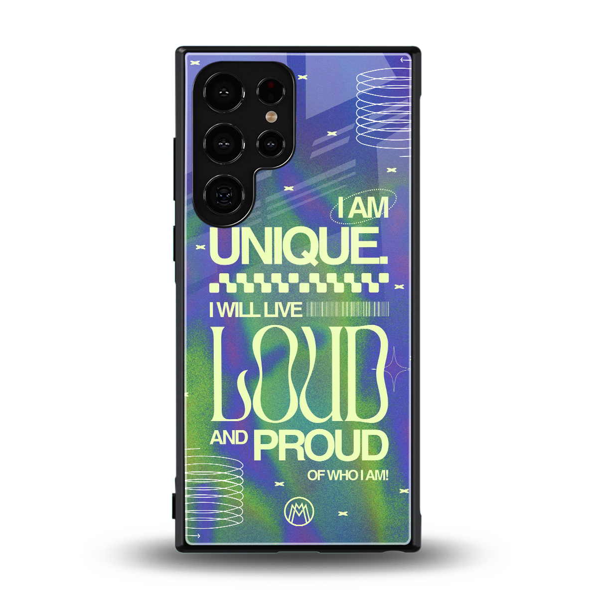 proudly me back phone cover | glass case for samsung galaxy s23 ultra