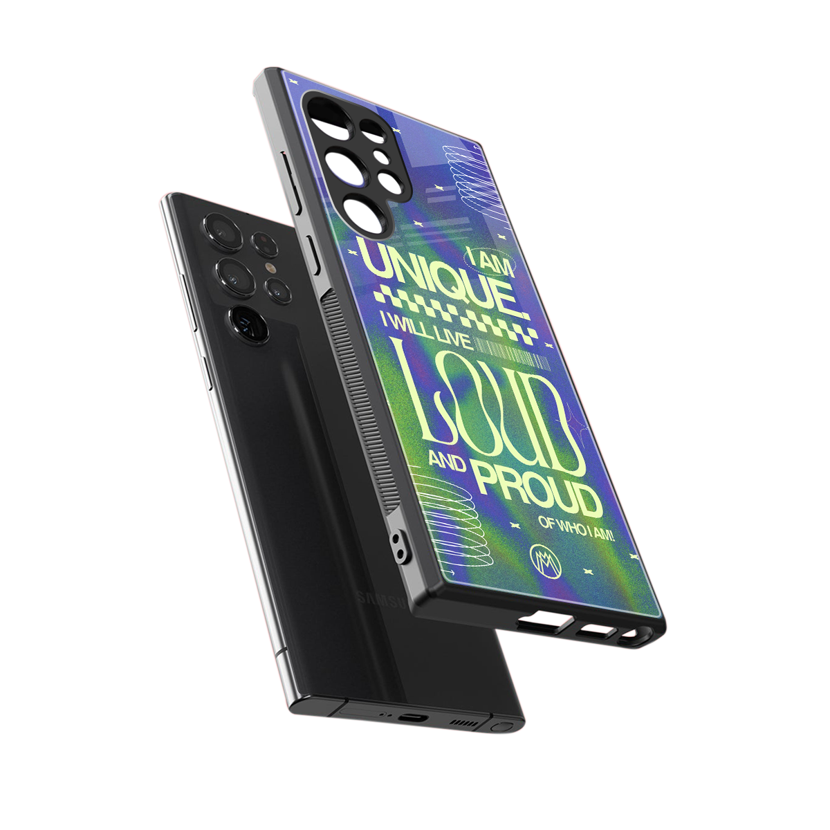 proudly me back phone cover | glass case for samsung galaxy s23 ultra