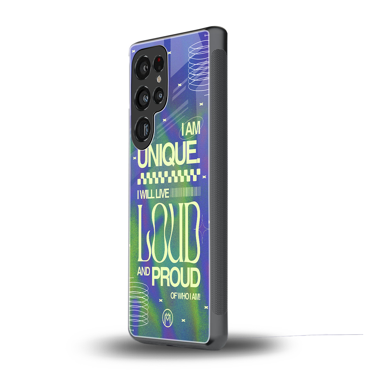 proudly me back phone cover | glass case for samsung galaxy s25 ultra