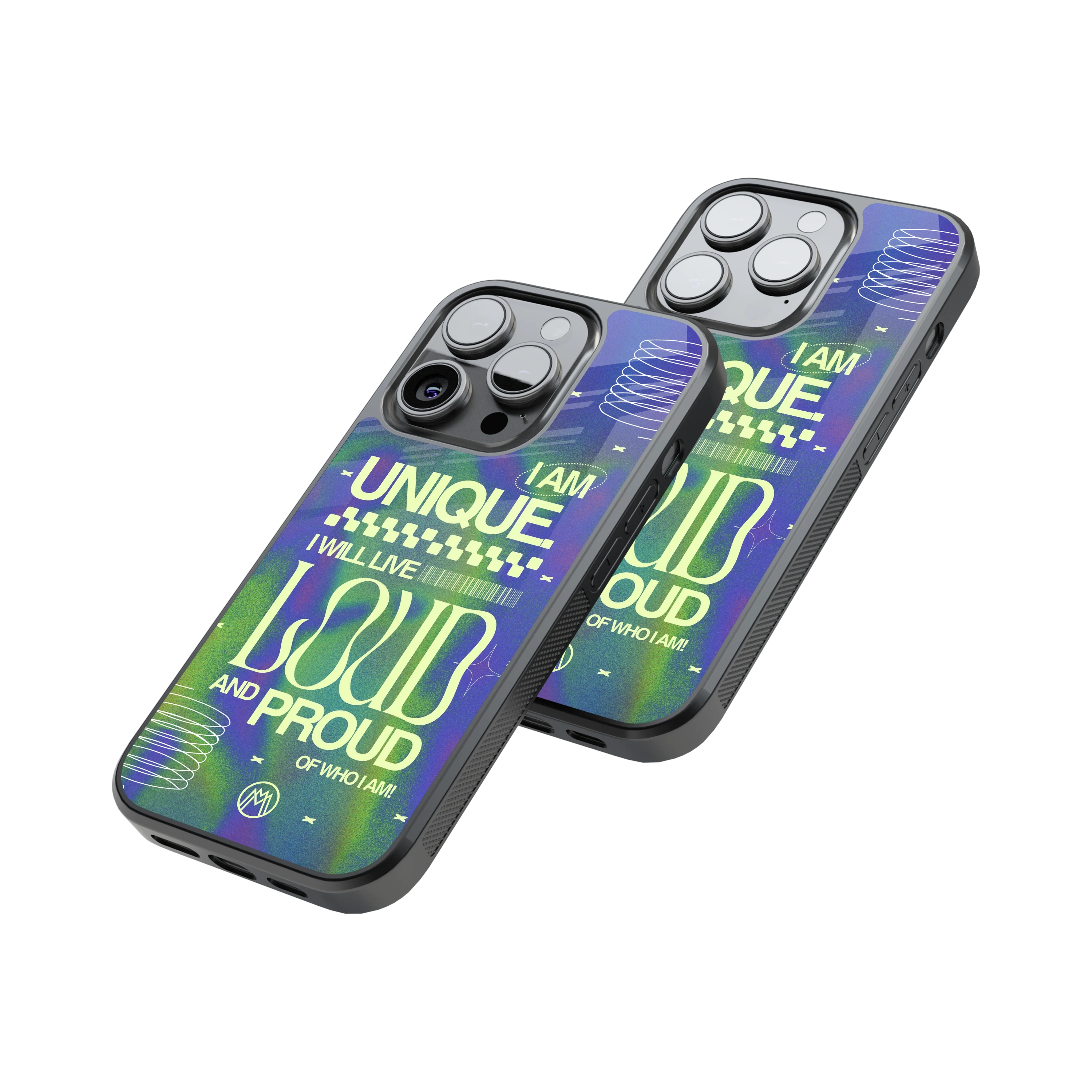 Protective Glass Back Phone Case Compatible with iPhone, Samsung, OnePlus, Pixel & More